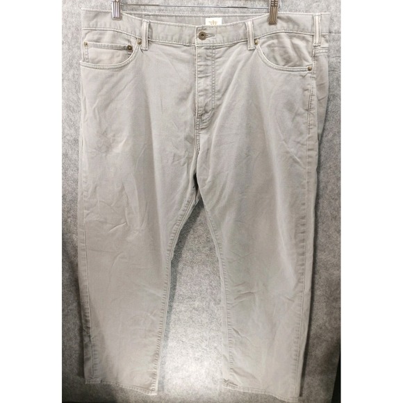Docker's Jeans Men's Size 40x29 Classic Straight Fit Light Gray - Picture 1 of 8